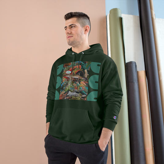 "Say Cockroach" Reptile Hoodie (Find the 18 Cockroaches)